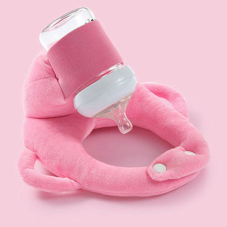 授乳クッション へたらない ハンズフリー 自動授乳 哺乳瓶ホルダー 新生児 乳児 ベ...