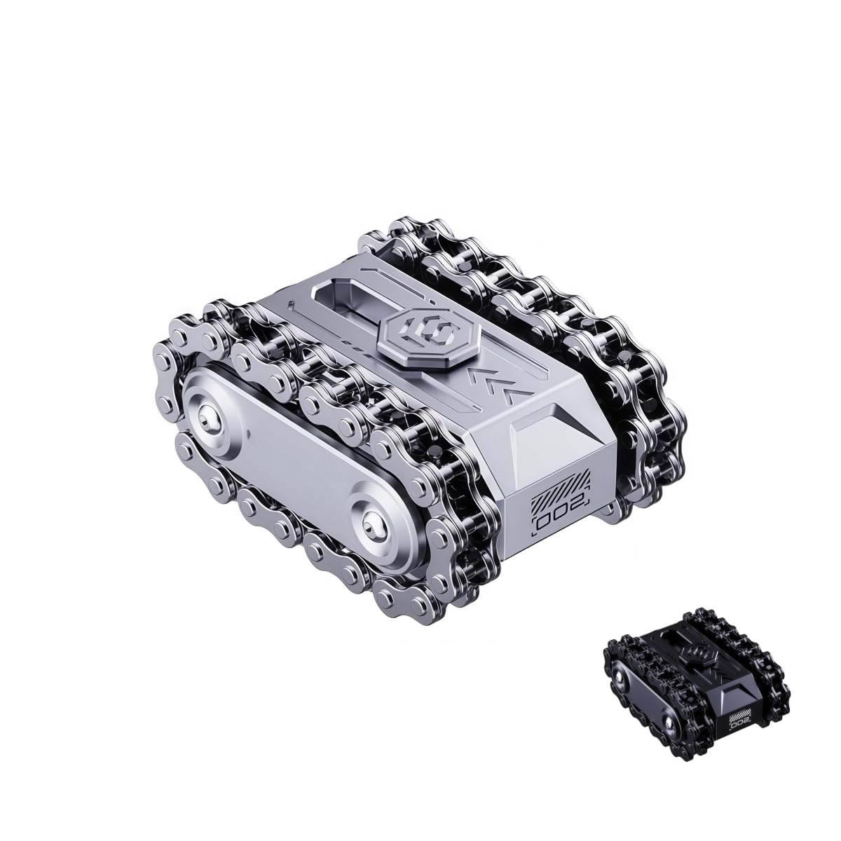 乐天商城 - フィジェットトイ スライダー おもちゃ EDC 戦車造形 タンク 回転可能 カード ガジ メタルプッシュ キューブ ストレス発散グッズ 暇つぶし 解消 誕生日 大人 とプル