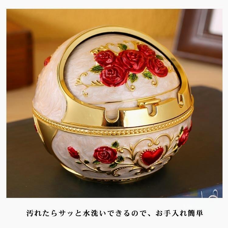 乐天商城 - 灰皿 蓋付き 金属製 丸型 アンティーク調 大容量 防臭 水洗い可 おしゃれ カテゴリトップ ギフトその他 インテリア