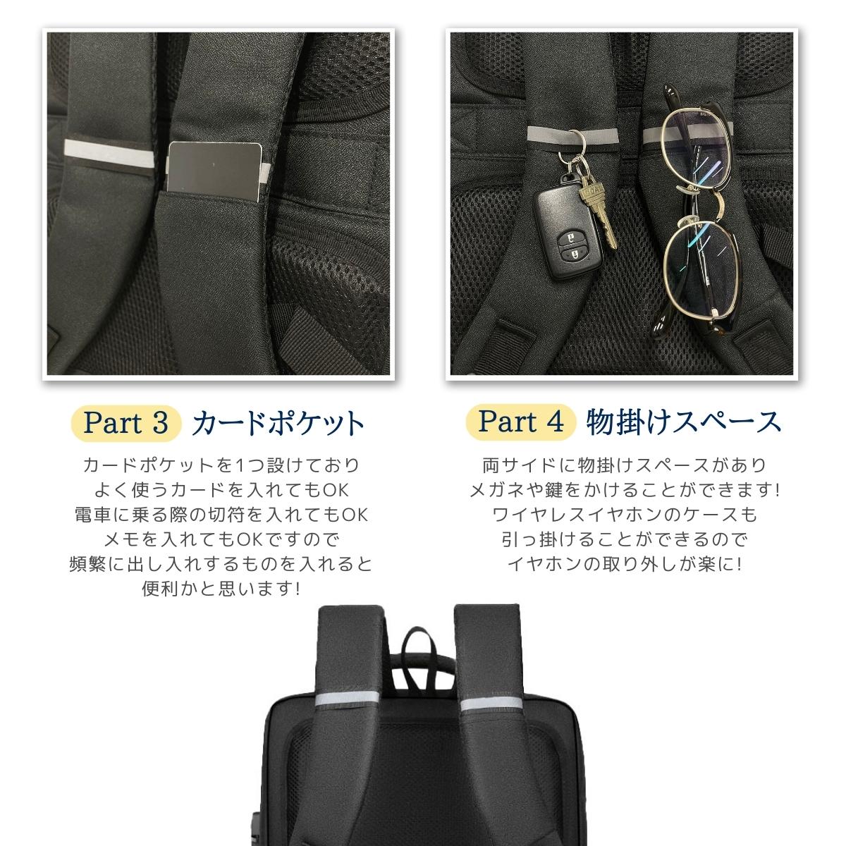 ビジネスリュック メンズ ビジネスバッグ 大容量 軽量 PC収納 防水 多機能 男性 高...