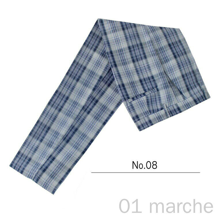 エムディーアール 楽天市場店の単品&新色追加 ロングパンツ 男子 高校生 制服 ズボン チェック柄 スクールパンツ ハーフパンツ ショートパンツ 通学用 学生服 キッズ ジュニア 子供服 男の子 お受験 卒業 入学 小学生｜アングル2