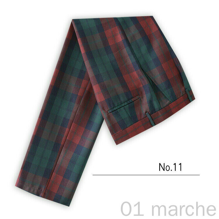 エムディーアール 楽天市場店の単品&新色追加 ロングパンツ 男子 高校生 制服 ズボン チェック柄 スクールパンツ ハーフパンツ ショートパンツ 通学用 学生服 キッズ ジュニア 子供服 男の子 お受験 卒業 入学 小学生｜アングル3