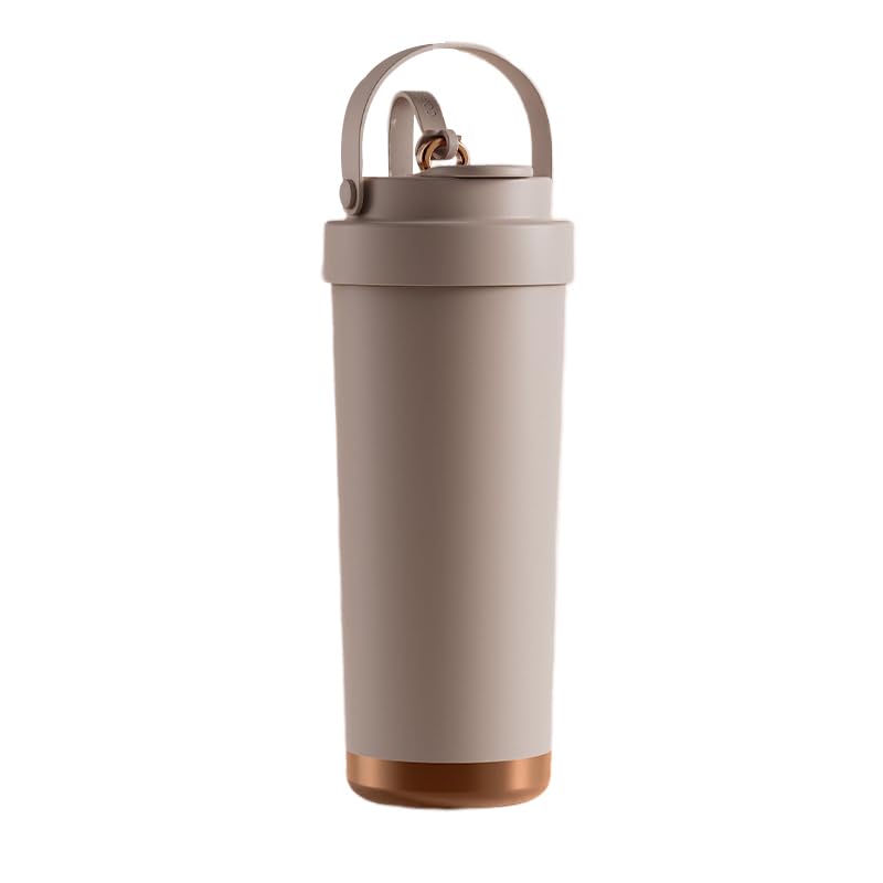 Rakuten - 【楽天スーパーセール】タンブラー セラミック 大容量 750ml セラミックコーティング ストロー付き コーヒー 持ち運び 水筒 マグボトル こぼれない 漏れない 蓋 直飲み 3WAY ストロー付きタンブラー