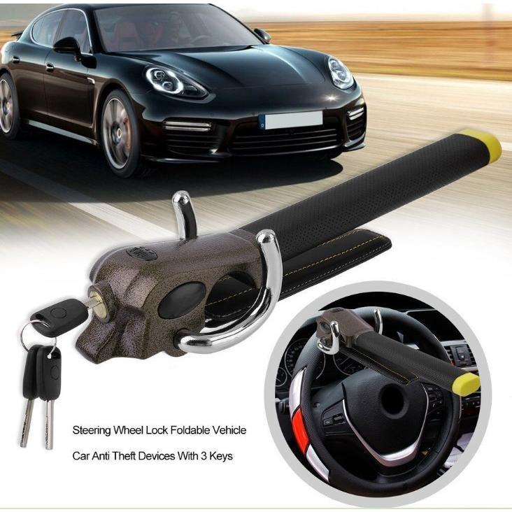 乐天商城 - ハンドルロック ステアリングロック 盗難防止 最強 リレーアタック対策グッズ 防止 盗難対策 ハイエース ランクル LX プラド汎用