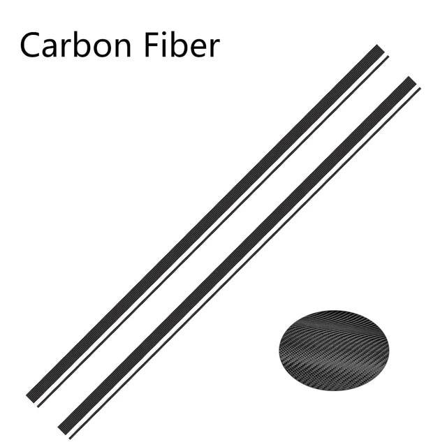 乐天商城 - VW フォルクスワーゲン Volkswagen スタイリングステッカー デカール サイドドア 左右セット 195×7cm 車 外装 Carbon Fiber