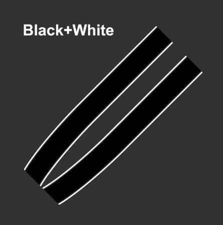 ボンネットステッカー ストライプ デカール◆エンジンフード ミニクーパーs jcw R55 R56 R60 R61 F54 F55 F56 f60 アクセサリー 外装