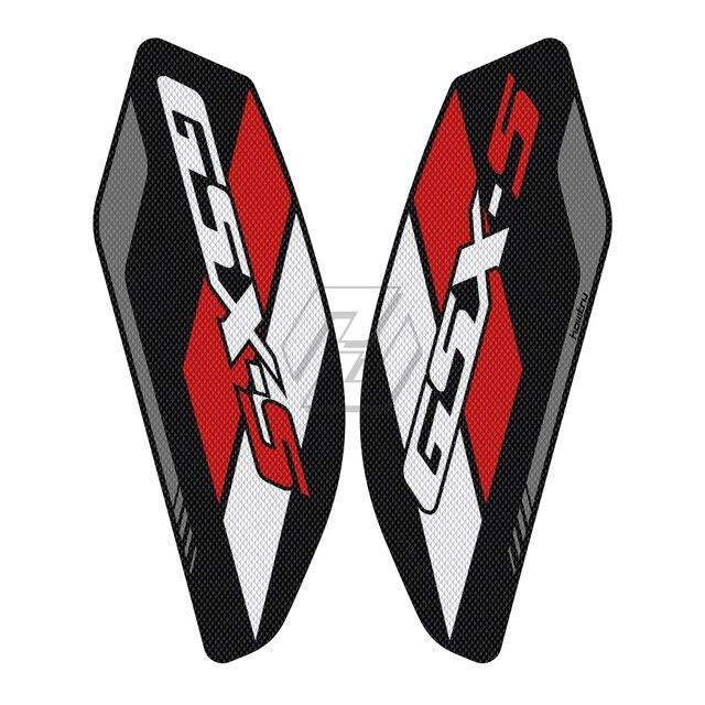 SUZUKI スズキ GSX-S1000 S1000F S1000GT 燃料タンク サイドパッド 保護 膝グリップ 滑り止め Black