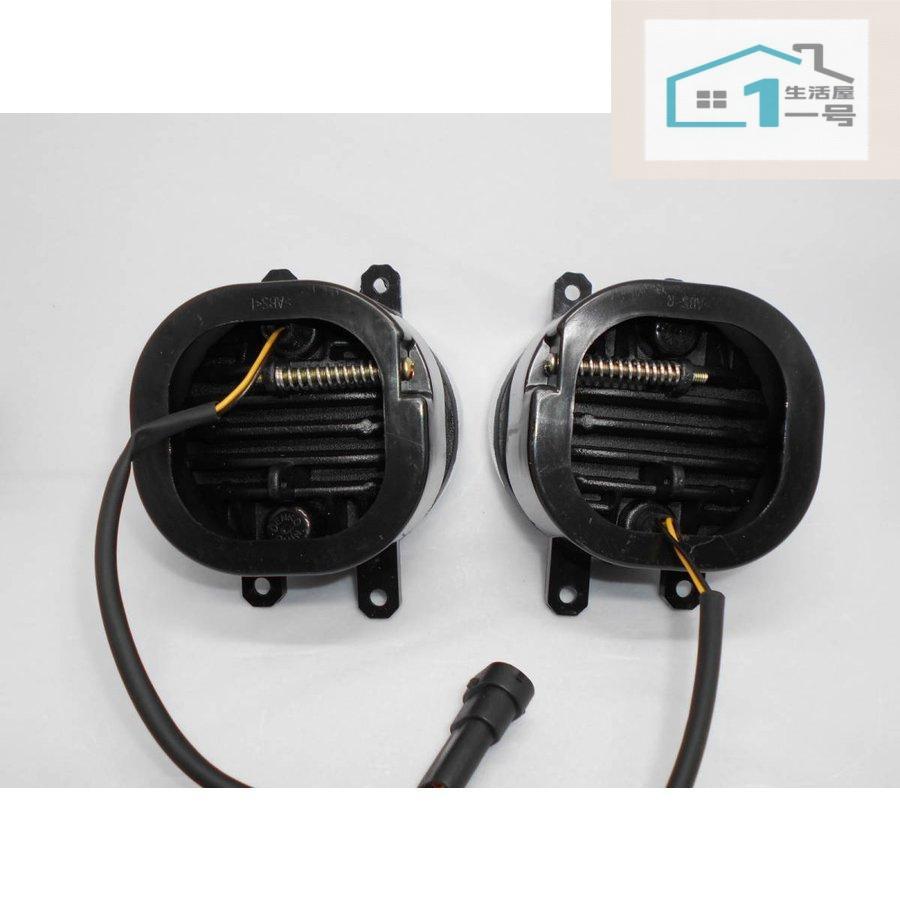 スズキ ジムニー JB64/JB23シェラ DA17V/DA64エブリイワゴン LED純正型フォグユニットアクセサリー 車検対応 2色切替 6500k3000k