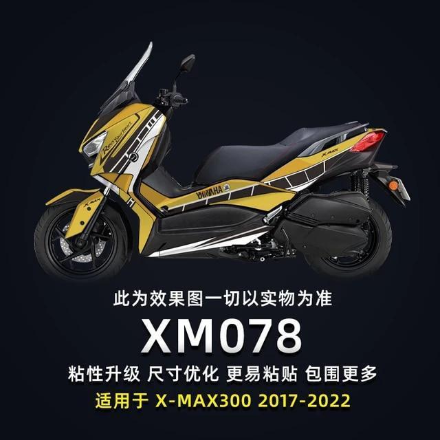 乐天商城 - YAMAHA ヤマハ XMAX250 カスタム グラフィック デカール ステッカー 車体用 グラフィック フルキット