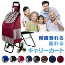 キャリーカート 椅子付き 座れる 6輪 防水 折り畳み 階段登れる 大容量 子供連れ ショッピング 旅行 外出 買い物 キャリーケース 高齢者 シルバーカー 手押し車