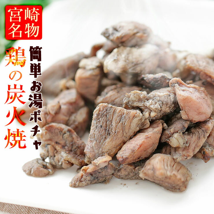 肉のおつまみ 宮崎名物焼き鳥 鶏の炭火焼き100g×6 セット