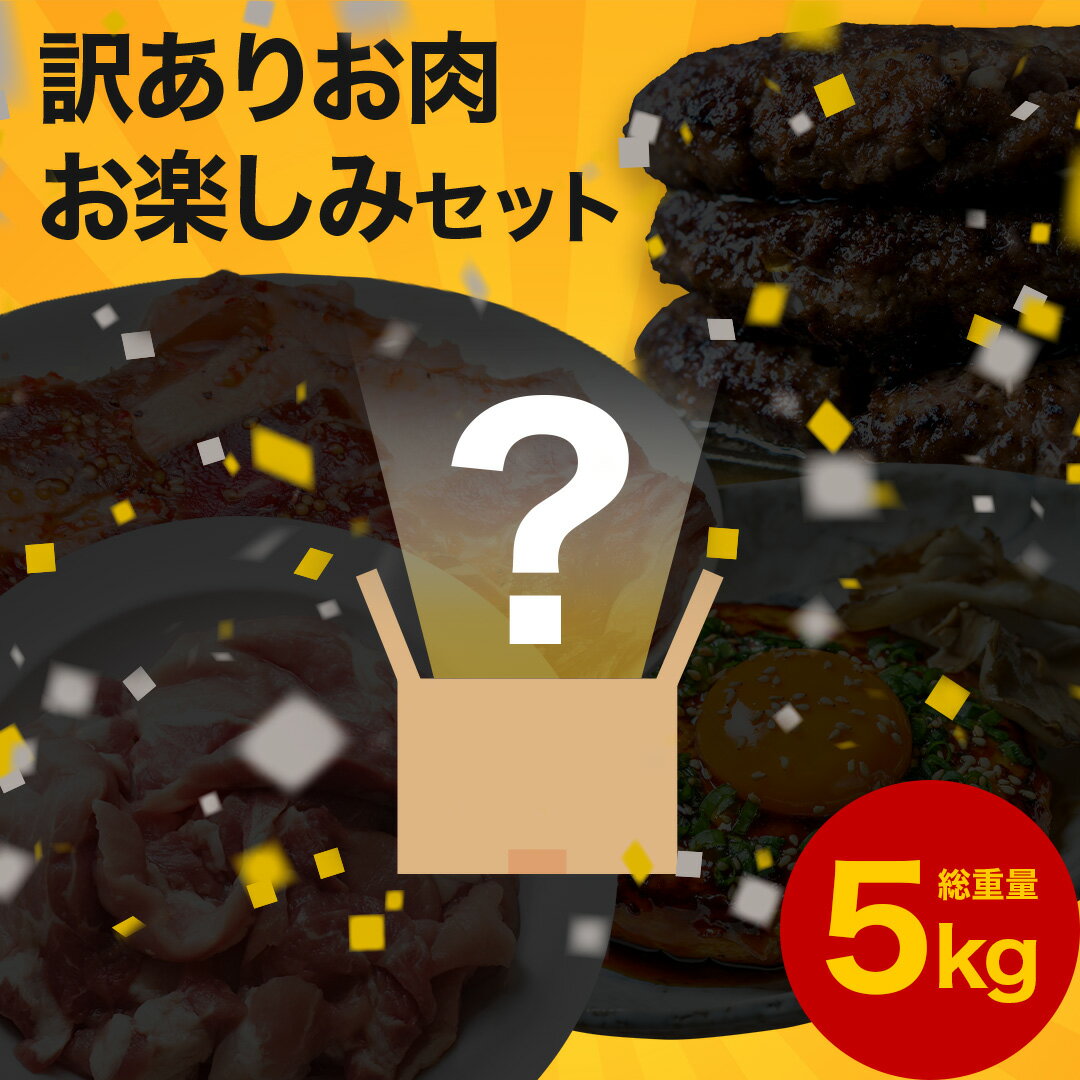 [ 5月17日から順次発送！] 送料無料 お楽しみセット たっぷりお肉が 5kg 訳ありお肉 や 肉 豚肉 ハンバーグ 惣菜 何が届くかお楽しみ！冷凍お肉がたっぷり届きます！訳アリ 詰め合わせ 福袋 お取り寄せ 訳あり 在庫処分 大容量