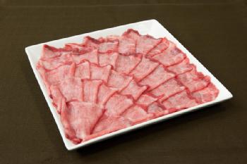 ミートマイチク 焼き肉 【豊西牛ホルモン】牛タン霜降しゃぶしゃぶ用400g（4人前） 【牛タン国産 国産牛 帰歳暮 焼肉 タン 牛タン 塩タン バーベキュー BBQ 鉄板焼 スライス】