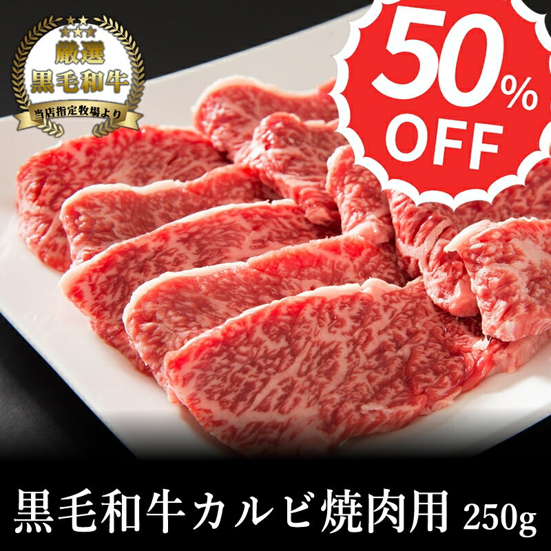 ミートマイチク 焼き肉 【A4～A5黒毛和牛】カルビ焼肉250g【国産牛肉 卒業入学祝 和牛 黒毛和牛 ギフト 御贈答 内祝い 御祝 出産祝 快気祝 お誕生日 焼肉　赤身 霜降り肉】