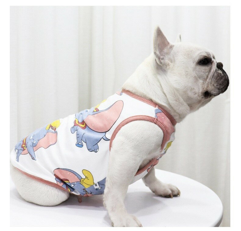 Rakuten - 犬服　ペット服　ドッグウェア　タンクトップ　春服　夏服　伸縮性　可愛い　SーXXLサイズ　小型犬　中型犬　全犬種