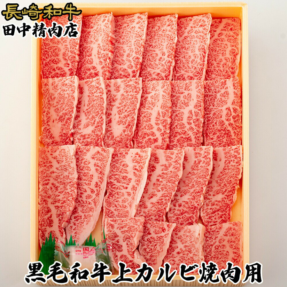 ＼40%OFFクーポン対象！5/23 20:00～5/25 23:59／長崎和牛 焼肉用 BBQ用 長崎県産 400g 牛カルビ カルビ焼肉 肉 焼き肉 カルビ 焼肉 牛カルビ焼肉 ギフト 焼き肉ギフト 肉ギフト A5 焼肉用肉 霜降り 誕生日 お祝い 記念日 上カルビ グルメ 折箱 牛肉