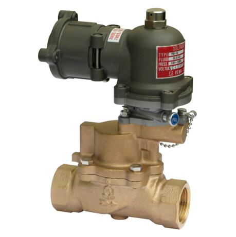 Rakuten - ベン PSE18-J2 40A(1.1/2) 通電開　防爆形 耐圧防爆型電磁弁