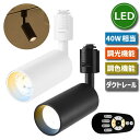 スポットライト ダクトレール 40W相当【選べる特典付】 調光 調色 リモコン付き LED搭載 器具一体型 ライティングレール 照明器具 天井 4.5W 昼光色...