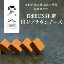 【抽選で最大P全額還元】日本ギフト大賞 都道府県賞受賞 福島賞【REBLISS】蘇 国産ブラウンチーズ(ブロック) プレーンとビター 日本ギフト大賞福島賞受賞 ...