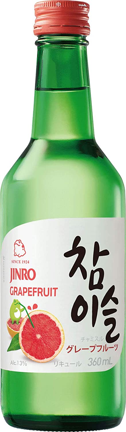 商品説明 フルーツの風味ですっきり飲みやすい焼酎です。 内容量 : 360ml (1本当たり) 原材料名 : 香料、酸味料 アルコール度数 : 13％ 保存方法 : [常温]直射日光、高温多湿を避けて、涼しい場所で保存してください。 法律により20歳未満の酒類の購入や飲酒は禁止されており、酒類の販売には年齢確認が義務付けられています。 実際の商品の外装デザインは画像と異なる場合があります。【注目キーワード】 ソジュチャミスルチョウムチョロム韓国マッコリ韓国お酒韓国焼酎まっこり