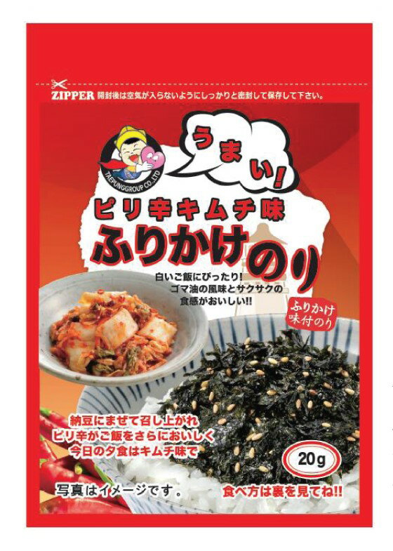 [テプン]キムチ味ふりかけ海苔 20g