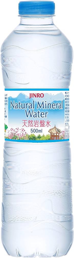 JINRO ナチュラル ミネラルウォーター 500ml