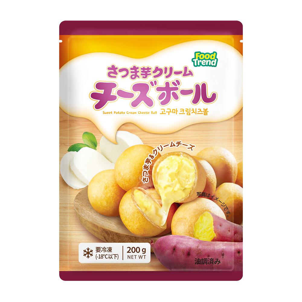 【冷凍便】M&N FOODTREND さつま芋 チーズボール 200g