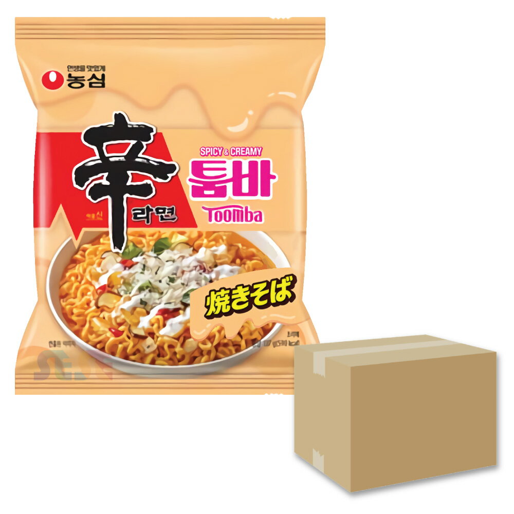 農心 辛ラーメン トゥーンバ 137g 32袋 1BOX 箱売り / クリームパスタ風焼きそば 韓国ラーメン(4)