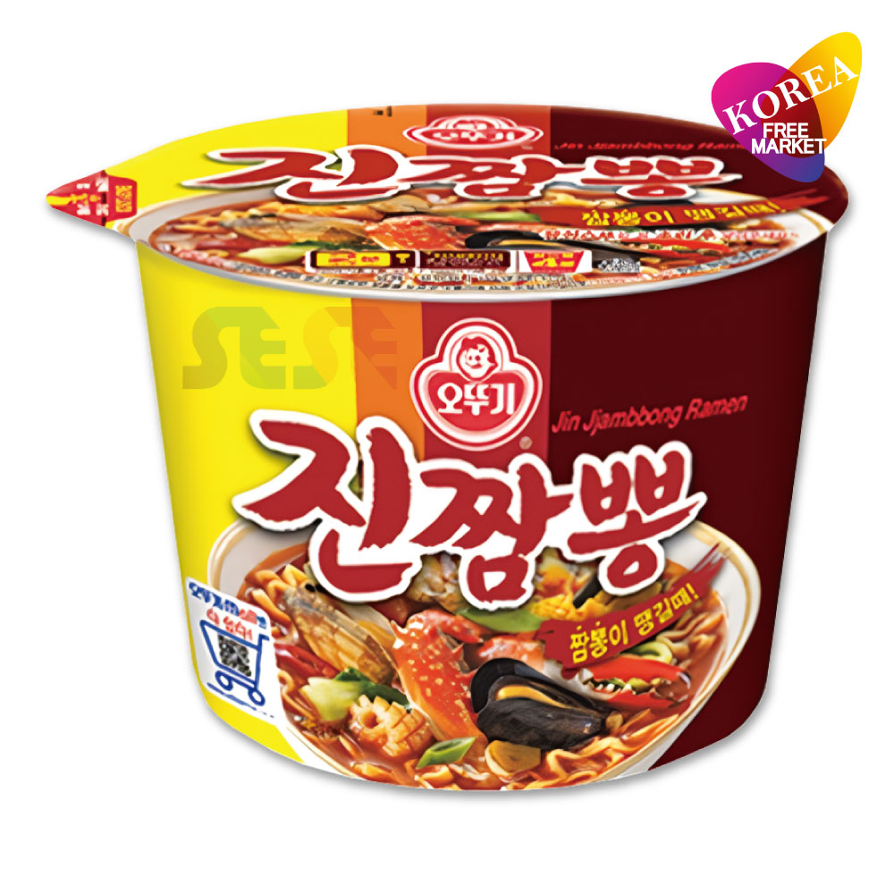 樂天商城 - オットギ ジンチャンポン カップ麺 115g / 韓国 カップラーメン 韓国ラーメン 辛い　甘辛 辛旨 ラーメン