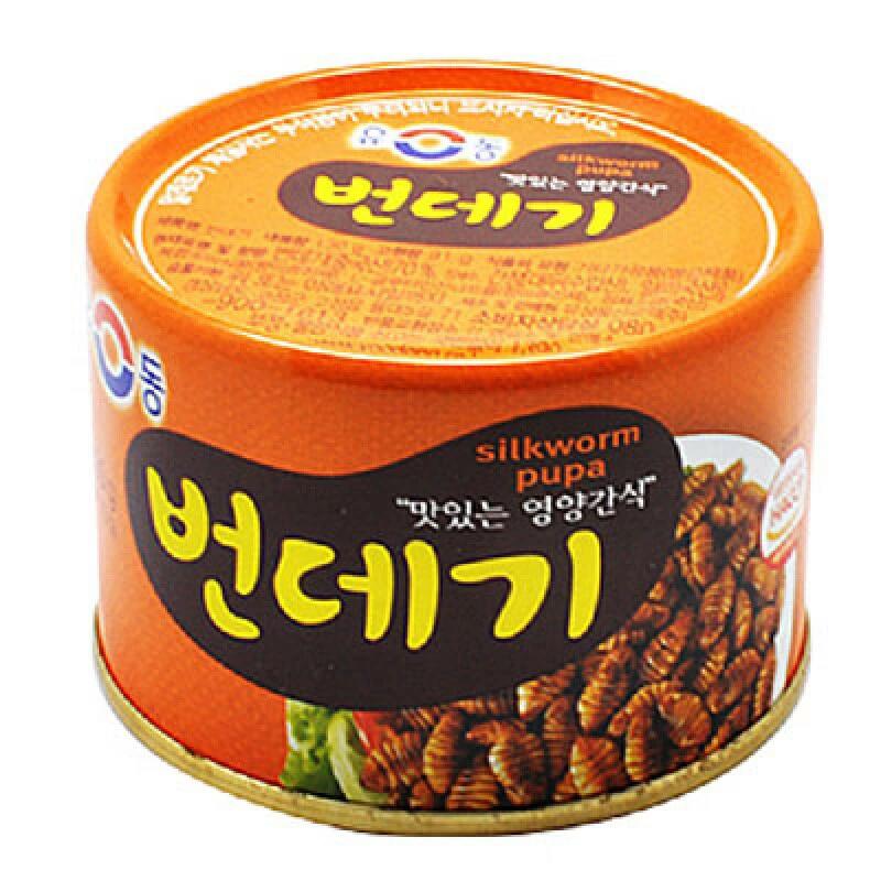 ユドン ポンデギ(サナギ) 缶詰 130g