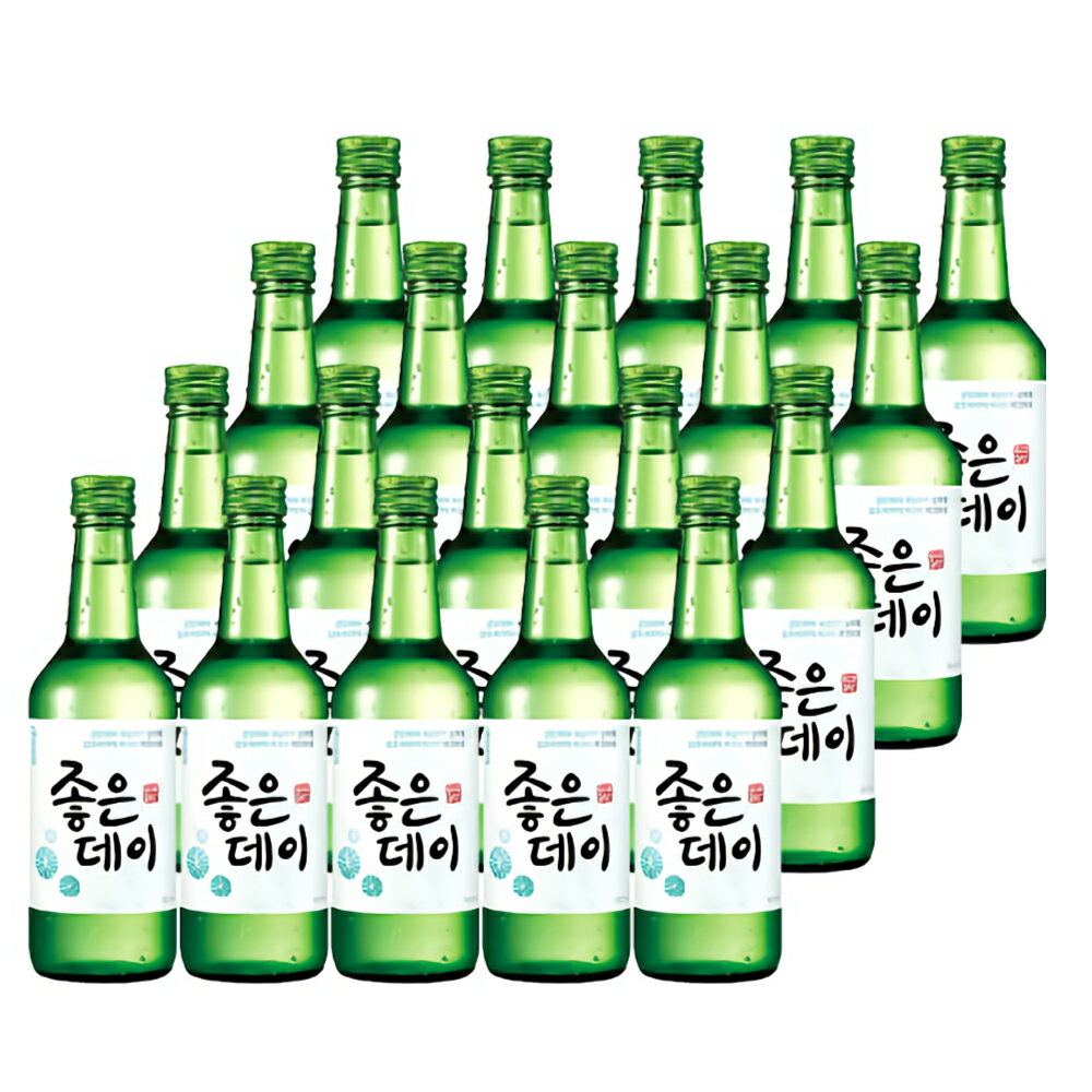 　ジョウンデー 16.9%　360mlx20本　(1箱)　　ジョウンデイ　韓国焼酎、チャミスル