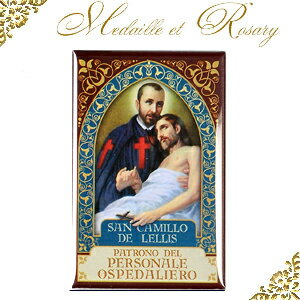 樂天商城 - 【1点限り＆再入荷なし】イタリア語『聖カミロ・レリス』マグネット★セイントマグネット