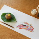 和紙 プレースマット 掛け紙 のし紙 お弁当 熨斗 敷き紙 ランチョンマット お月見 ティーマット お祝い おもてなし 源氏物語 かい敷 十二単 ラッピング ペーパー|おはなしかい敷 かぐや姫 5枚入
