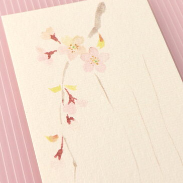 季節のはがき［春］しだれ桜