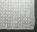 和紙 総柄 水玉 ラッピングペーパー 包装紙 手漉き 透かし紙 豆しぼり(1枚入 / 耳付き) 楮100% 約91 × 61cm