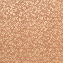 和紙 色鳥の子紙 シルク印刷 さくら 塗り 茶×金(338-ホ)【約40 × 55cm】1枚