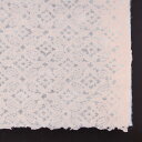 和紙 ラッピングペーパー 包装紙 手漉き 透かし紙 どんす ピンク(1枚入 / 耳付き) 楮100% 約91 × 61cm