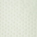 和紙 色鳥の子紙 シルク印刷 麻の葉 生成り×パール(330-ロ)【約40 × 55cm】1枚