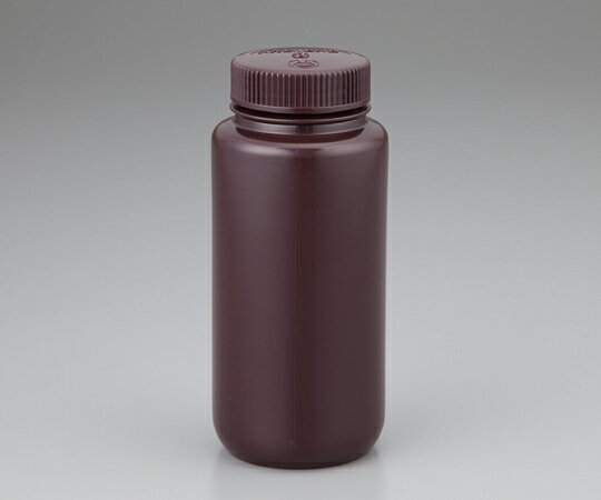 広口試薬ボトル　褐色125ml　1本/包×12包入
