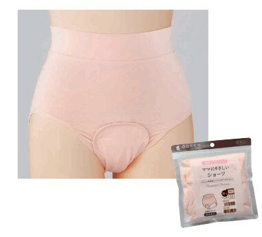 dacco ママにやさしいショーツ　M-L ピーチピンク