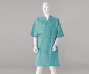 特長 ●ディスポタイプの不織布素材ですので、衛生的です。 仕様 ●素材：不織布 ●調節紐付き ●着丈：1050mm ●入数：1袋（1枚入）　