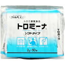 特長 型番：ソフトタイプ2g×50本 ●原材料名：デキストリン・増粘多糖類 ●成分（100g当たり）：エネルギー275kcal・たんぱく質0.4g・脂質0g・糖質67.1g・食物繊維22.3g・ナトリウム1110mg・カリウム16.3mg・カルシウム6.8mg・リン30.9mg・鉄0.15g ●保存方法：直射日光、高温多湿を避けて室温保存 ●冷温両用 ※返品・交換は、お受け出来ません。ダマなし、ソフトなトロミに