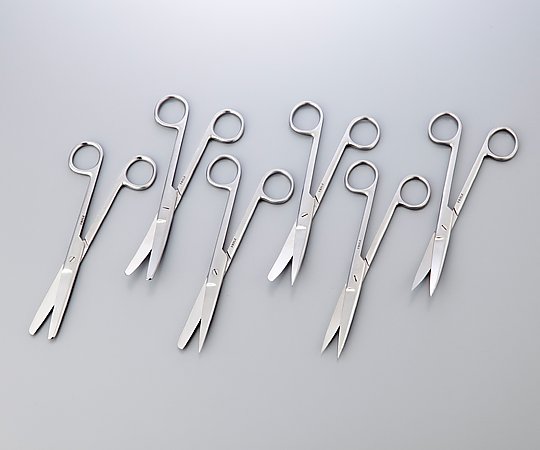 外科剪刀 両鈍・曲・180mm