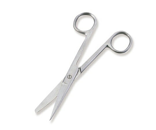 外科剪刀（ディスポタイプ6本入）　片尖 直