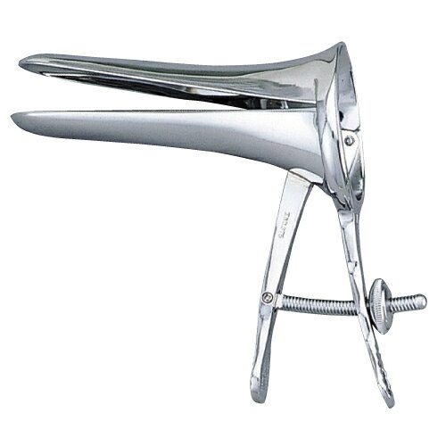 膣鏡（クスコー氏）クローム Lサイズ