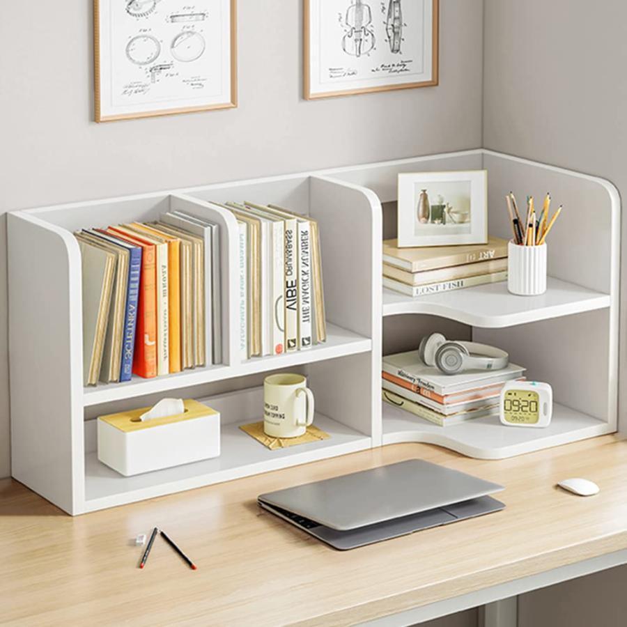 【ブラックフライデーP5倍】 Z-Pearl 40/58/60/80CM 卓上収納ラック 机上本棚 デスク上収納ラック デス..