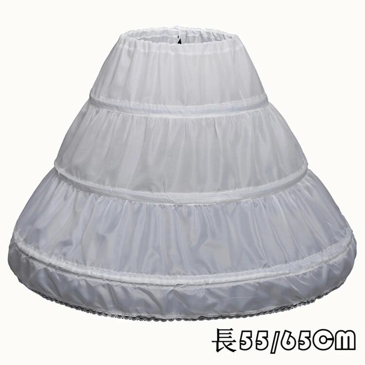 【P1+4倍UP期間中】 パニエ 純パニエ (55cm 65cm ホワイト) コーラス衣装 子供用パニエ 子供ドレス用 ..