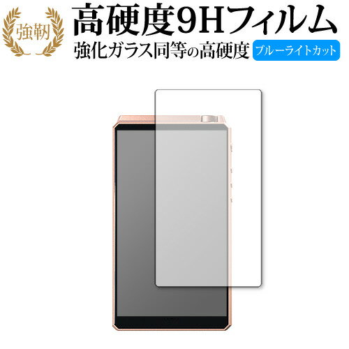 HiBy RS6 [液晶用] 保護 フィルム 強化ガラス と 同等の 高硬度9H ブルーライトカット クリア光沢タイプ 改訂版 有償交換保証付き