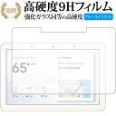 Google Home Hub 専用 強化 ガラスフィルム と 同等の 高硬度9H ブルーライトカット 光沢タイプ 改訂版 液晶保護フィルム 有償交換保証付き