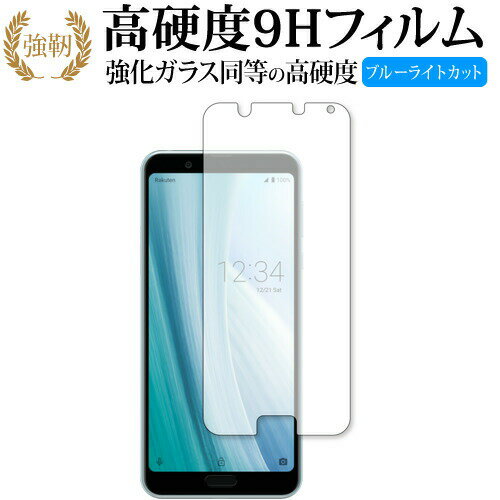 Sharp AQUOS sense3 plus / sense3 plus サウンド 専用 強化ガラス と 同等の 高硬度9H ブルーライトカ..